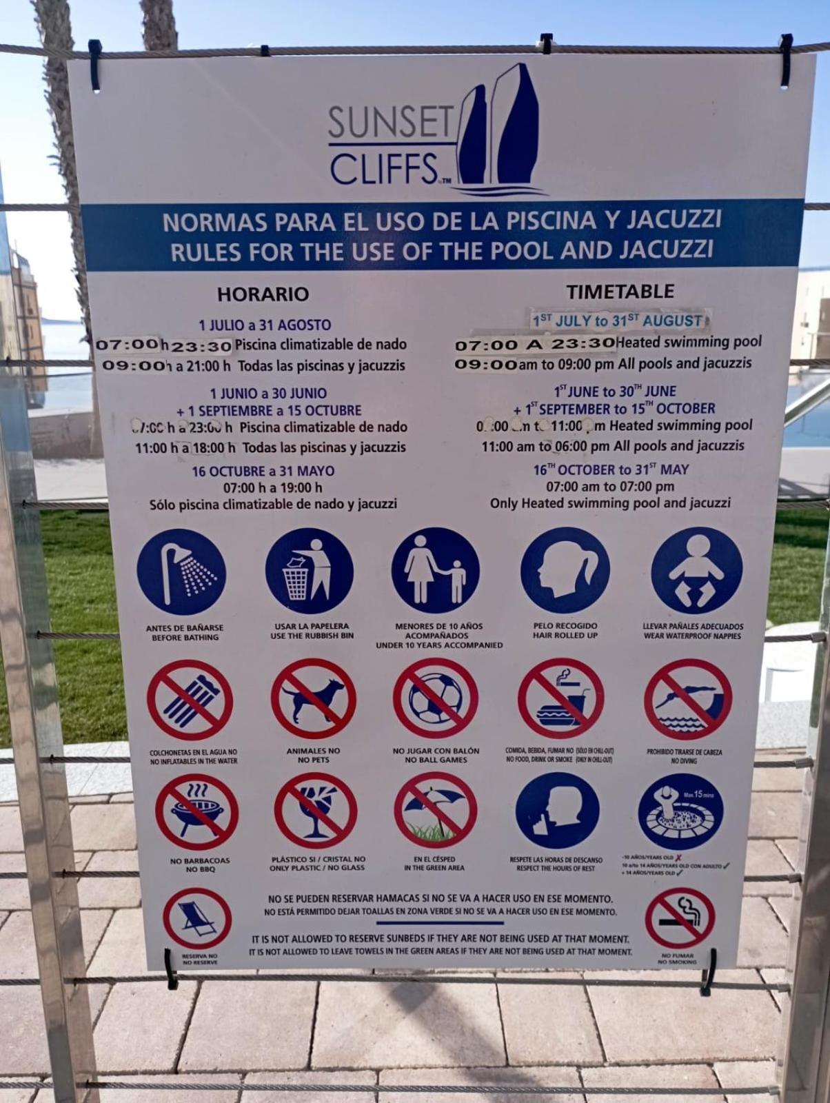 בנידורם Sunset Cliffs Sunny Aparts מראה חיצוני תמונה